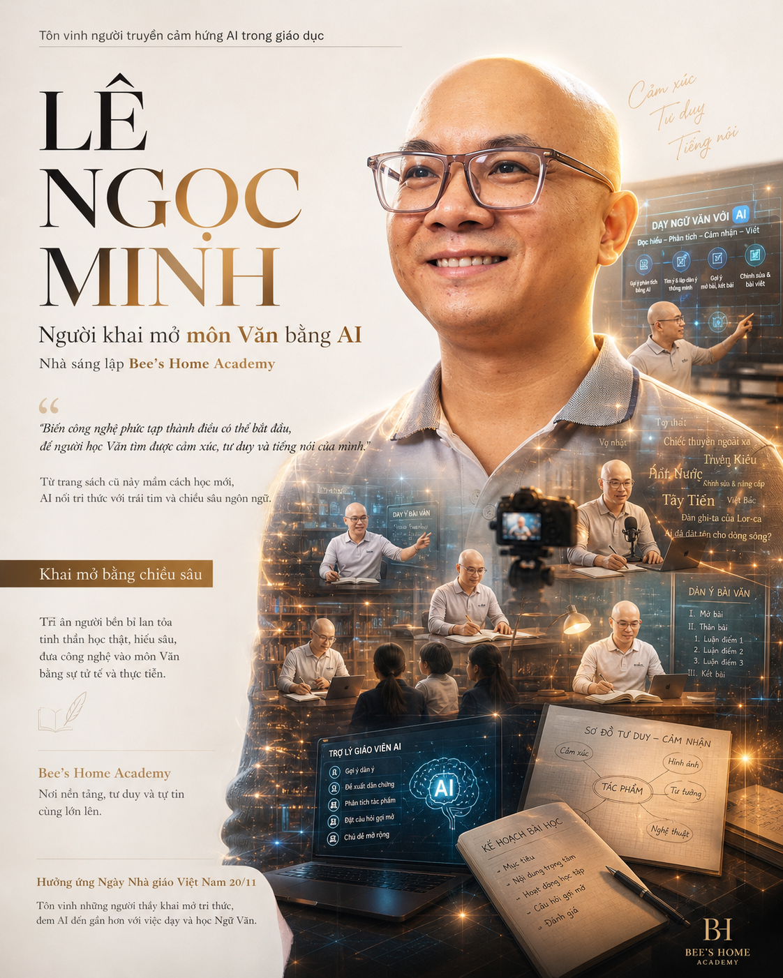 Thầy Lê Ngọc Minh - Sáng lập Bee's Home Academy